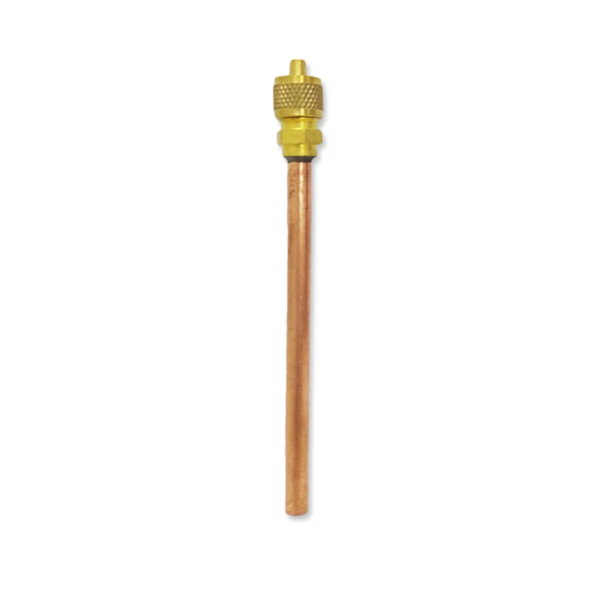
Ready To Ship Gas Refrigerant Fridge Part Copper R134A AC Charging Pin Valve Access Valve 1/4 Refrigeration 