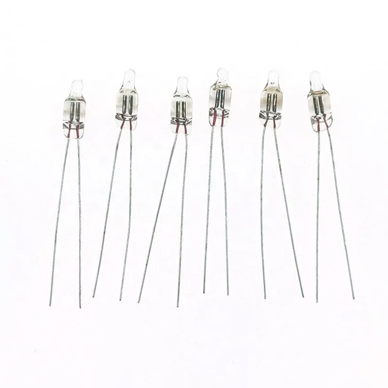 Красная неоновая лампа, неоновая лампа 4*10 5*13 6*13 6*16