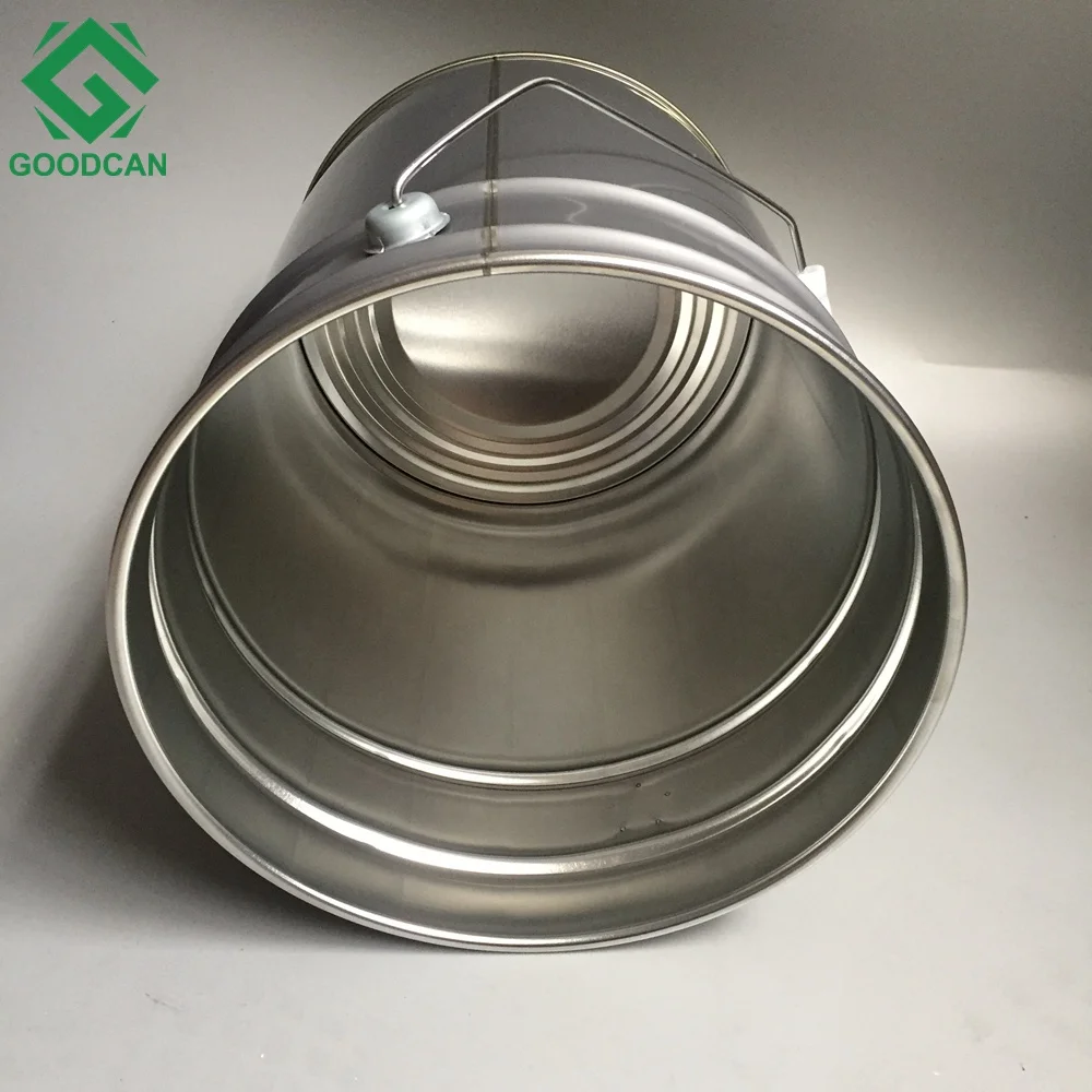 2022 High perfomance paint bucket tin chemical 20 litre metal pail with lid
