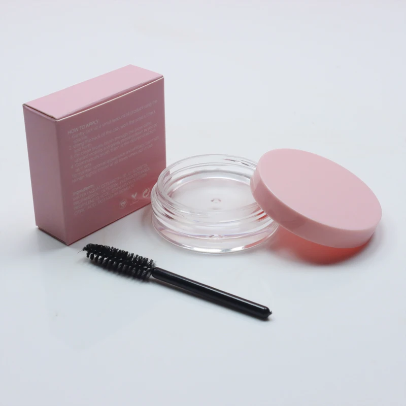 wholesale makeup waterproof strong clear brow freeze styling gel wax private label eyebrow soap