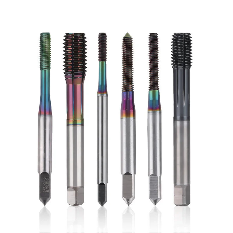 Perfect Chip Removal machine taps for Aluminum alloy JIS ISO UNC taps thread M4 M6 M8 M10 M12 Roll and spiral tap