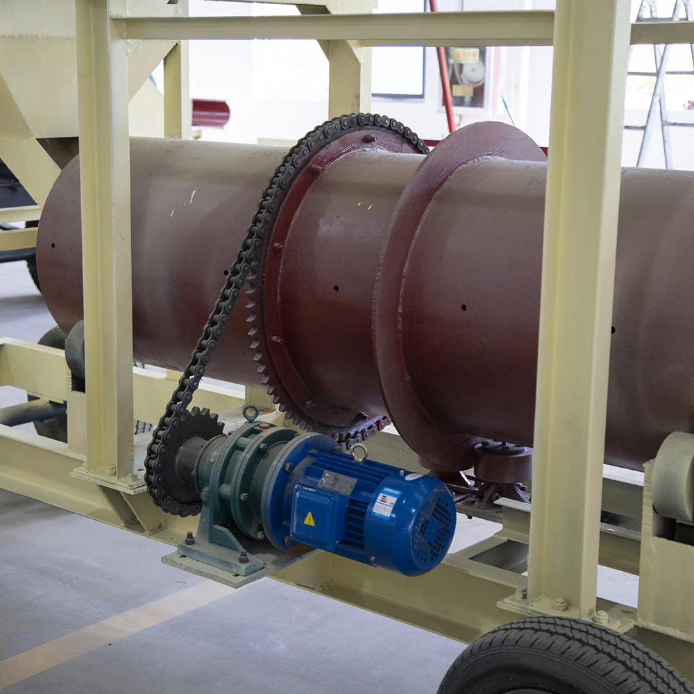 Аллювиальная Золотая моющая установка большой емкости, троммель, скруббер для разделения глины, золота