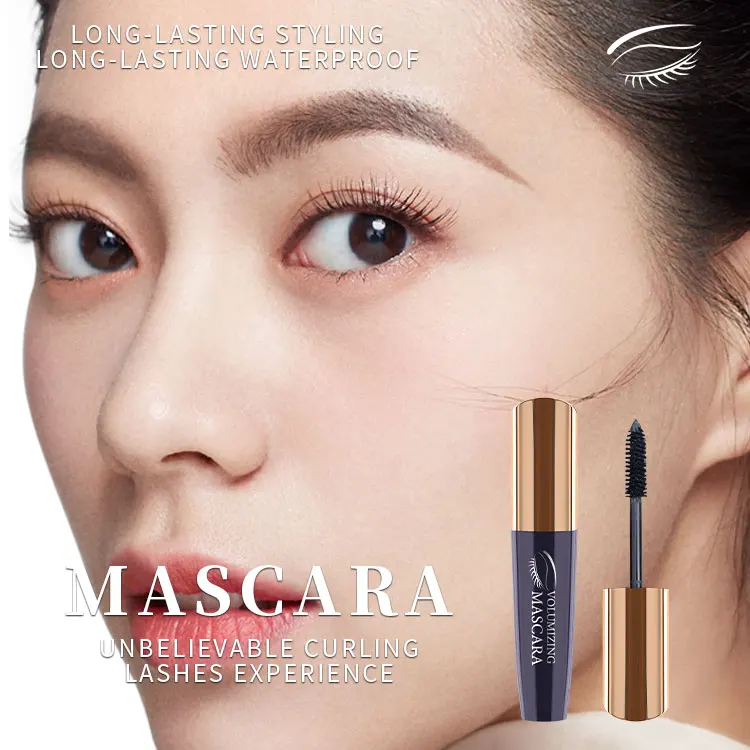 Private Label Custom Your Own Brand of Waterproof Lengthening and Thickening Mascara