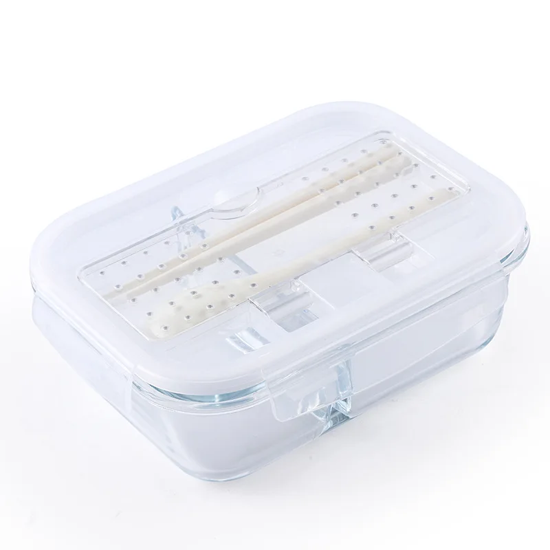 Eco Take Away Food Packaging Bento Kids Glass Lunch Box Container