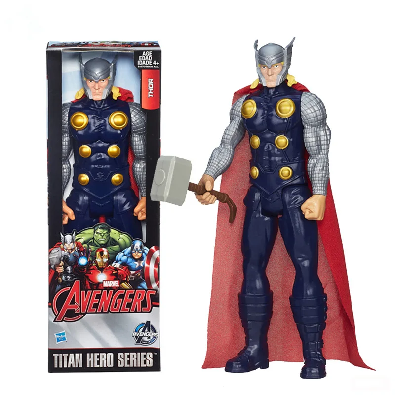 
30cm Super Hero Dolls IronMan Captain USA Thor Action Figure Toys Kids Gift 