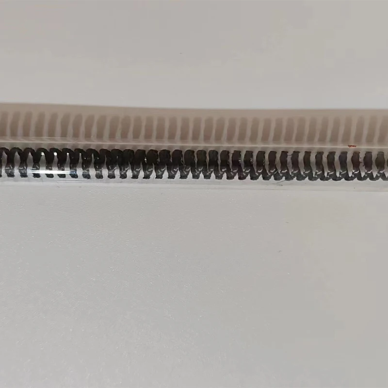 C shape Carbon fiber far infrared lamp quartz heating tube