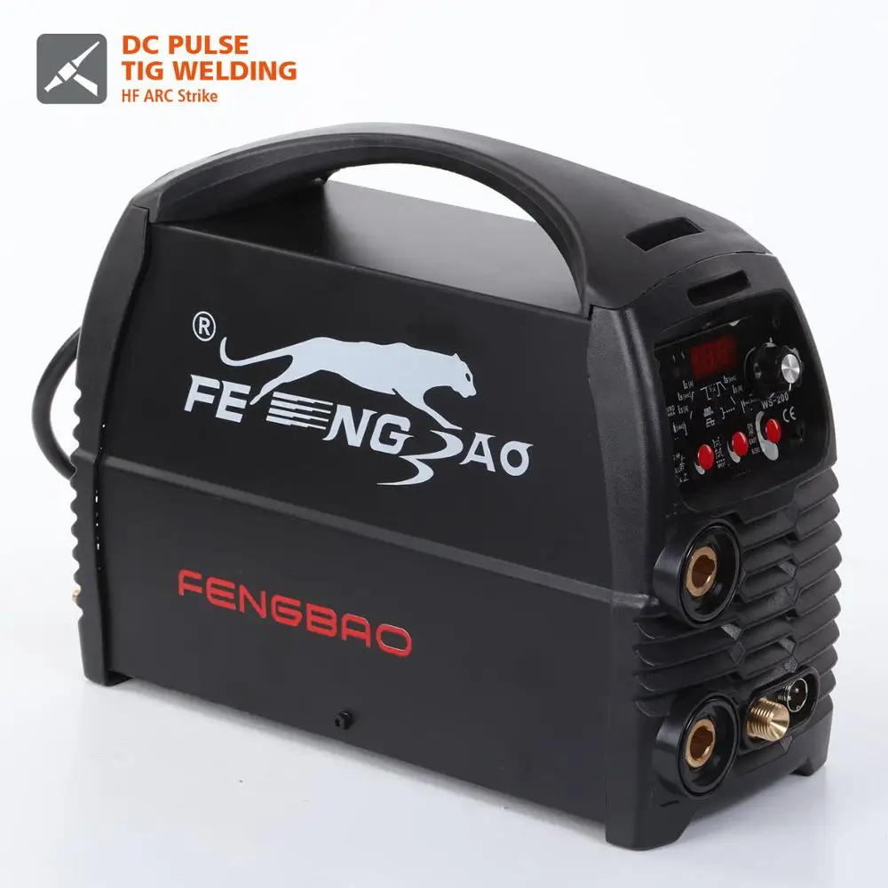 TIG WELDER PULSE 200A DC WELDING MACHINE for STAINLESS STEEL