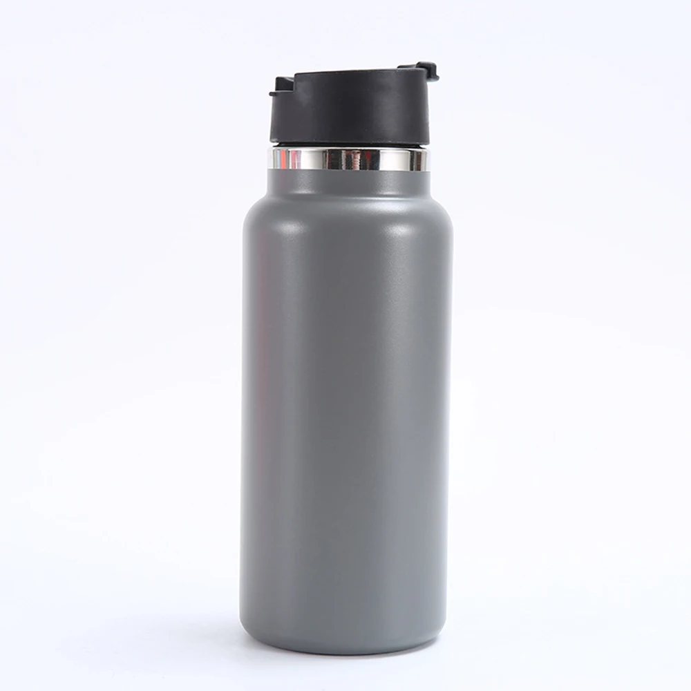 Wanto 32oz 40oz Stainless Steel Powder Coating Water Bottle Thermos Flask Manufacturing With Varieties Lids