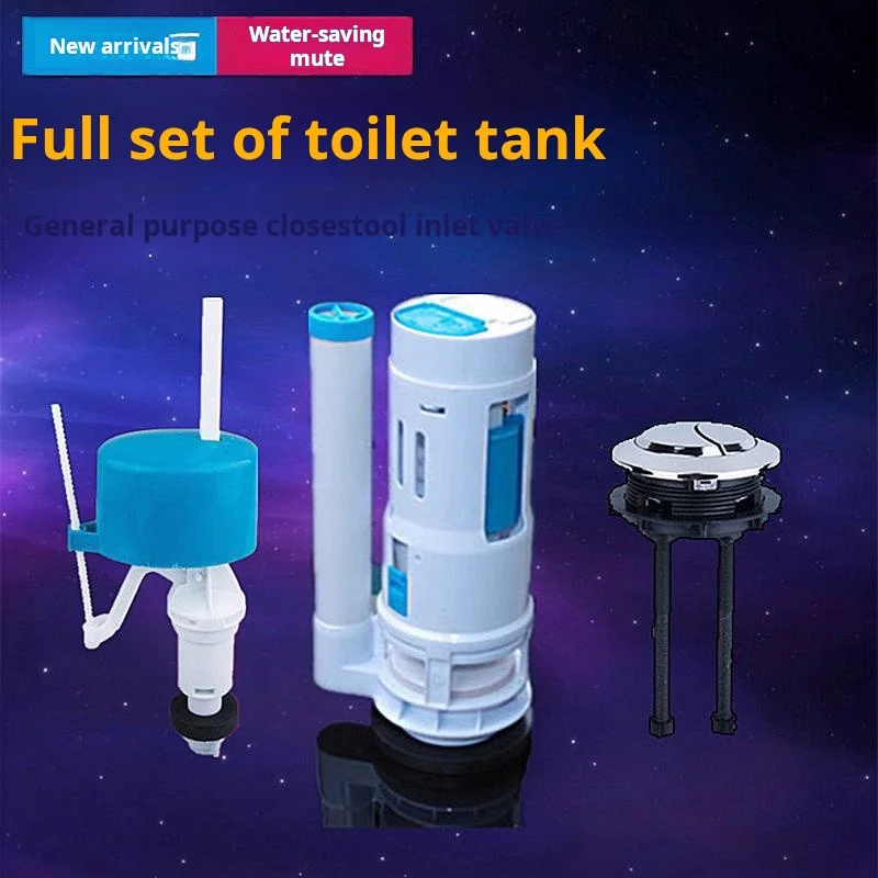 Toilet Fill Flush Dual-flush Cistern Full Fittings Toilet Tank Bathroom Accessories