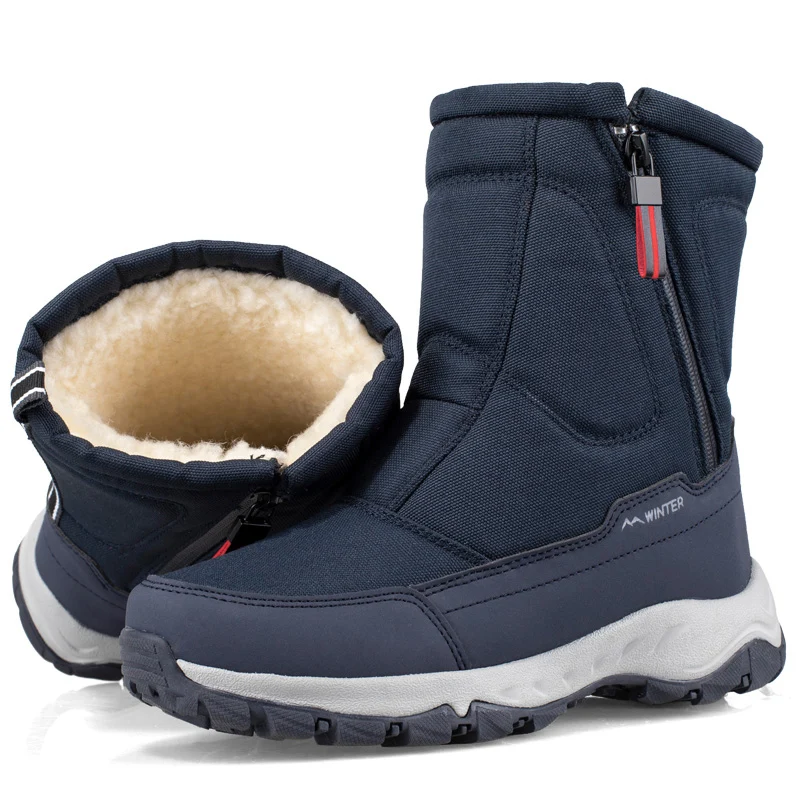 Superior Quality boots men shoes snow men outdoor snow boots