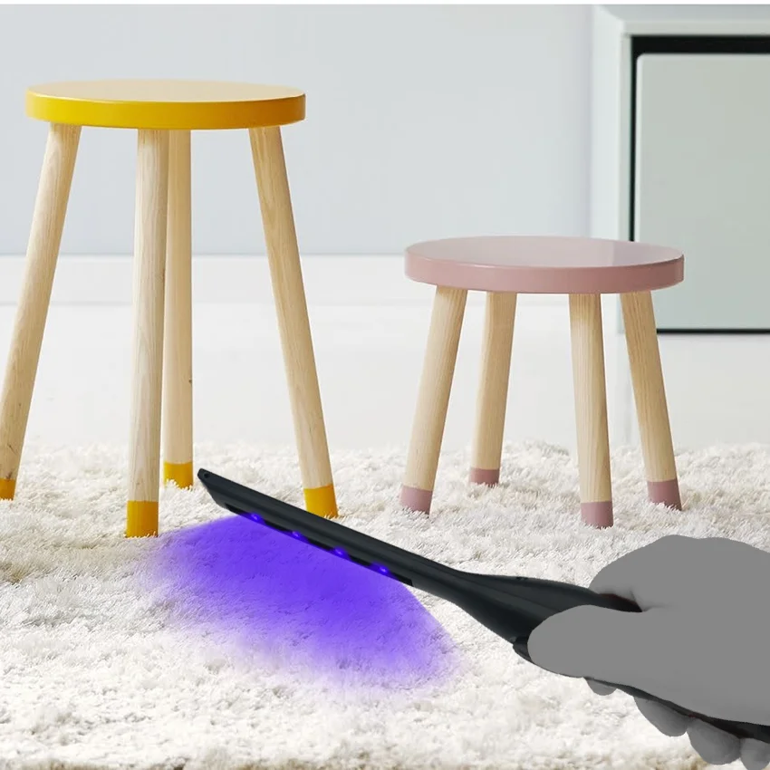 
UVC UVA double led chip high efficiency to kill germs bacteria sterilization disinfection portable light wand UV lamp 