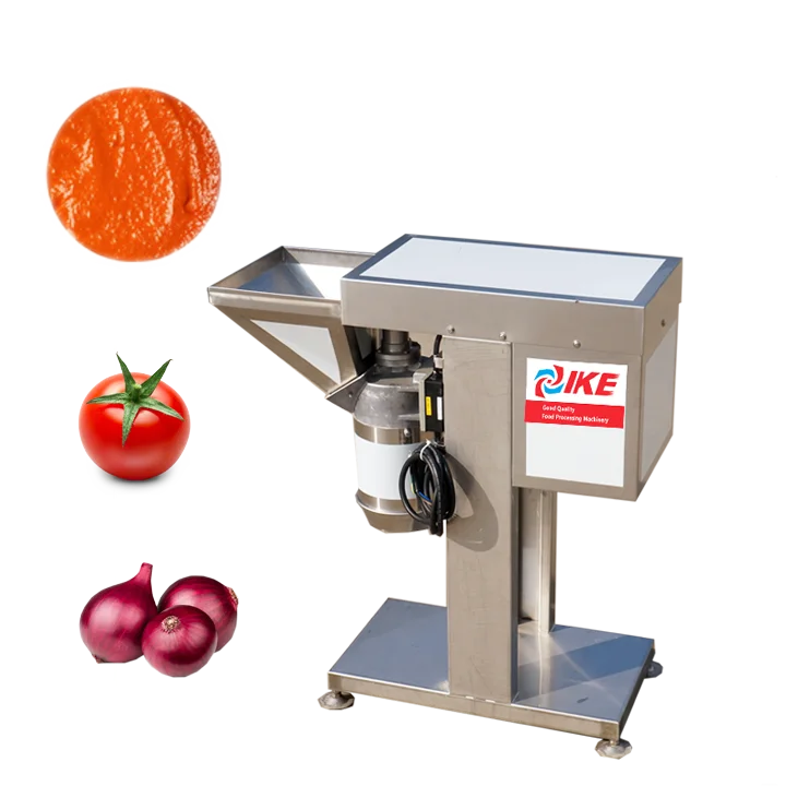 Factory Price Commercial Food Crushing Machinery Tomato Sauce Making Machine Green Onion And Ginger Mud Beating Machine