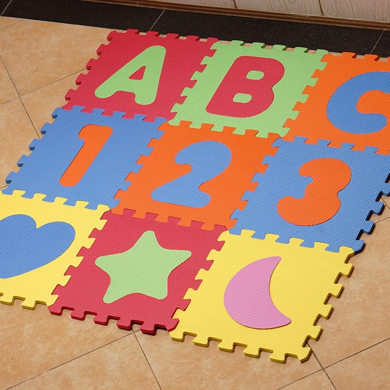 Экологичный коврик из вспененного этилвинилацетата, Детский напольный коврик, коврики-пазлы из ЭВА