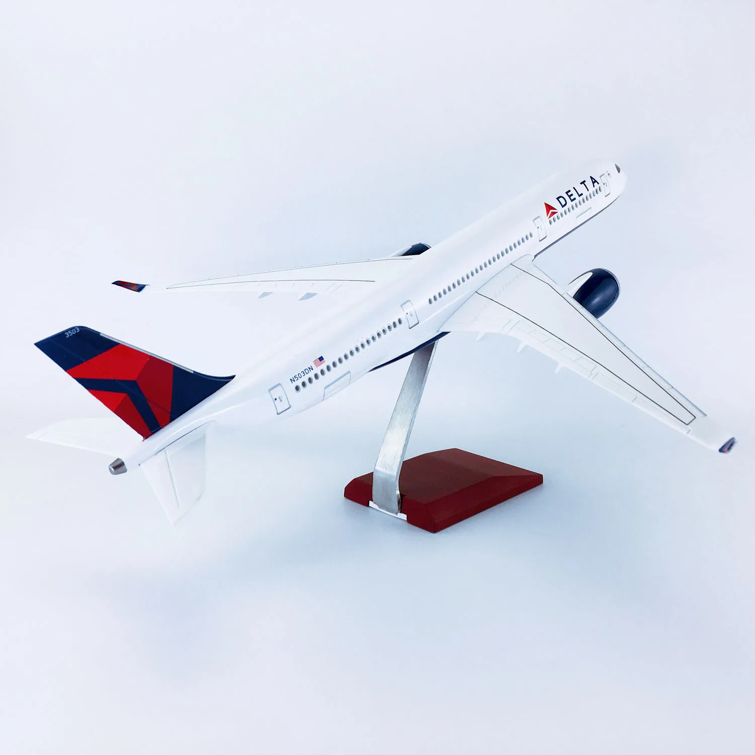 47 см 1:144 масштаб Аэробус 350-900 самолет Дельта авиа модель самолета