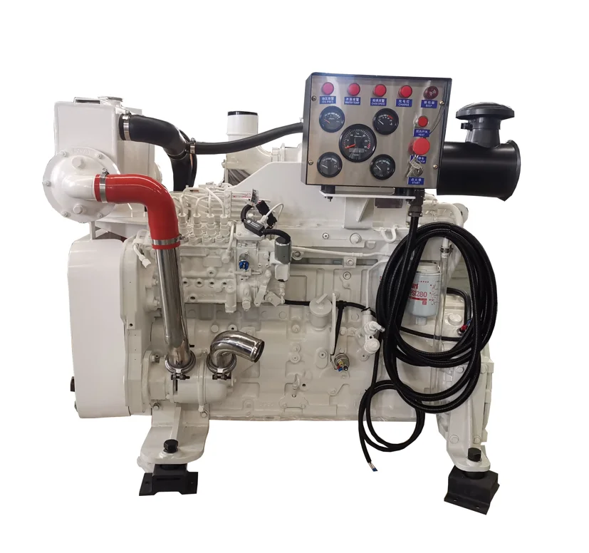 Genuine 179kw 2200rpm water cooled 6 cylinders 6CTA8.3-M240 boat engine for main propulsion