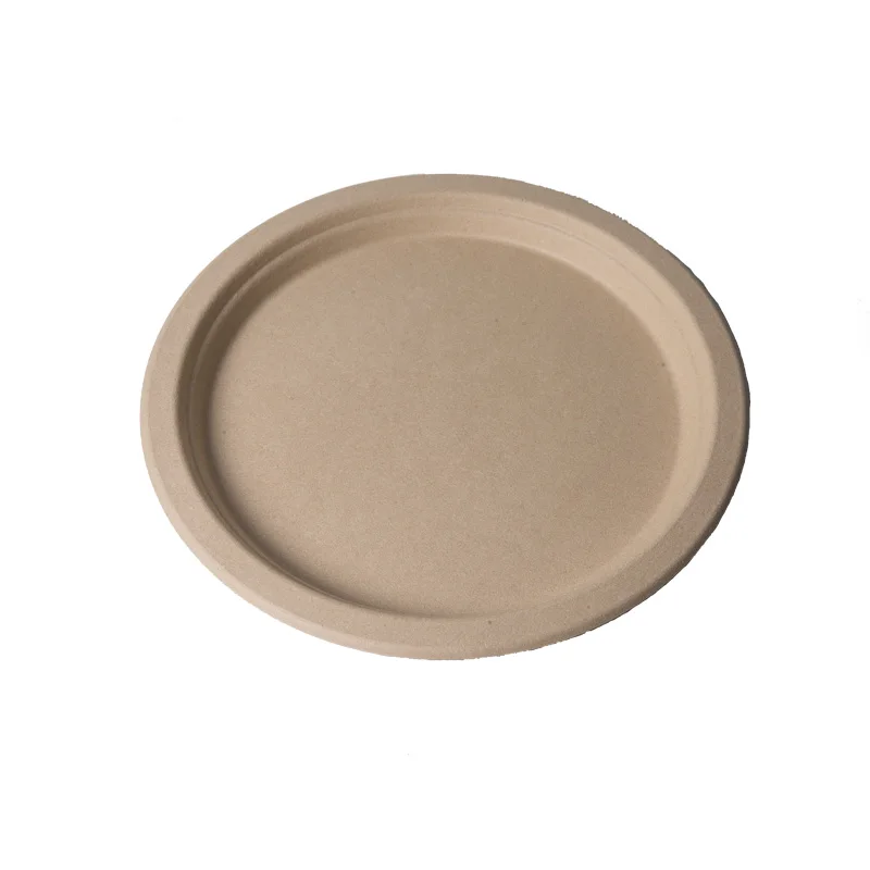 Good Quality 100% Eco Friendly Disposable Food Plates Compostable Bamboo Pulp Plates For Party