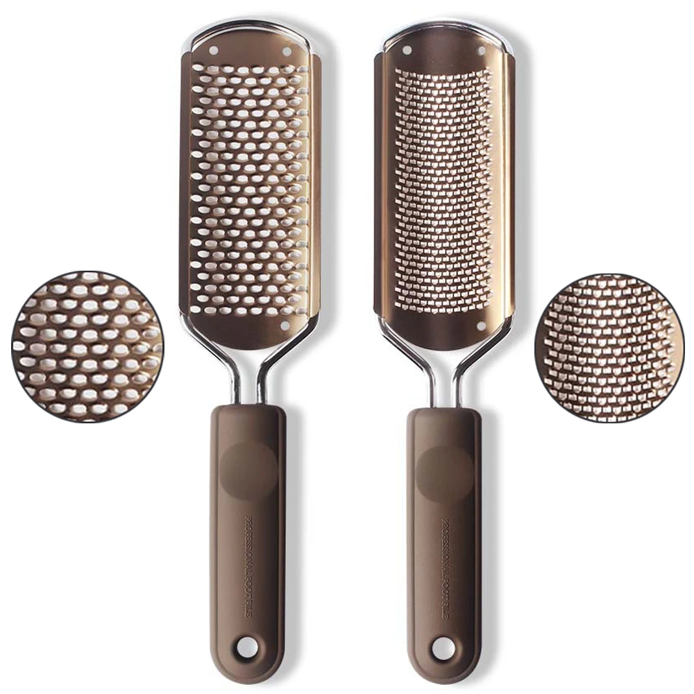 Рашпиль для ног, средство для ухода за ногами, средство для удаления огрубевшей мозолей, отшелушивающий педикюрный многоразовый инструмент для легкой очистки и педикюра