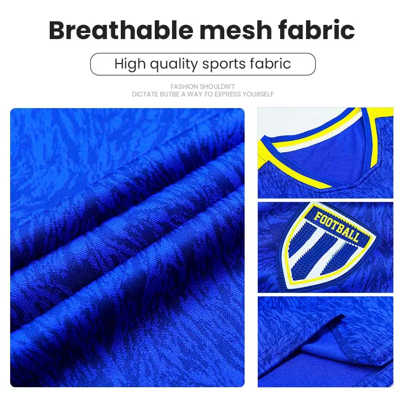 Hot Selling Cheap Camisetas De Futbol Retro Jersey Football Mens Soccer Wear Shirt Fan/Player