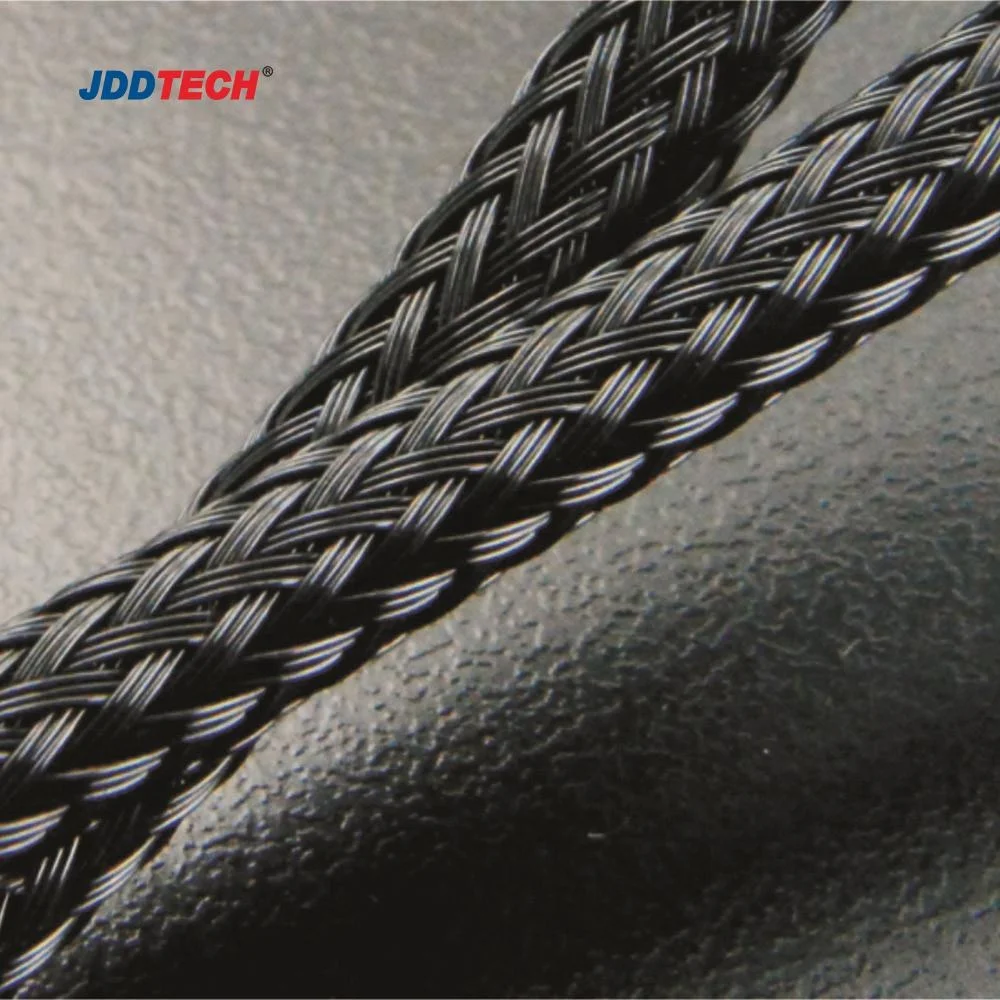 EN45545 PA66 nylon expandable sleeve for wiring harness