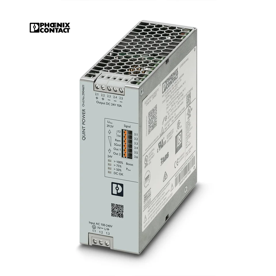 In Stock Phoenix Contact 2938604 replacement products 2904601 QUINT4-PS/1AC/24DC/10  Power supply unit
