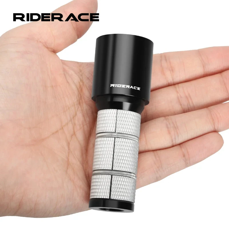 Riderace Bicycle Handlebar Stem Height Extender Fork Hidden Riser CNC-Machined Anodized Alloy Adapter MTB Bike Handlebar Riser