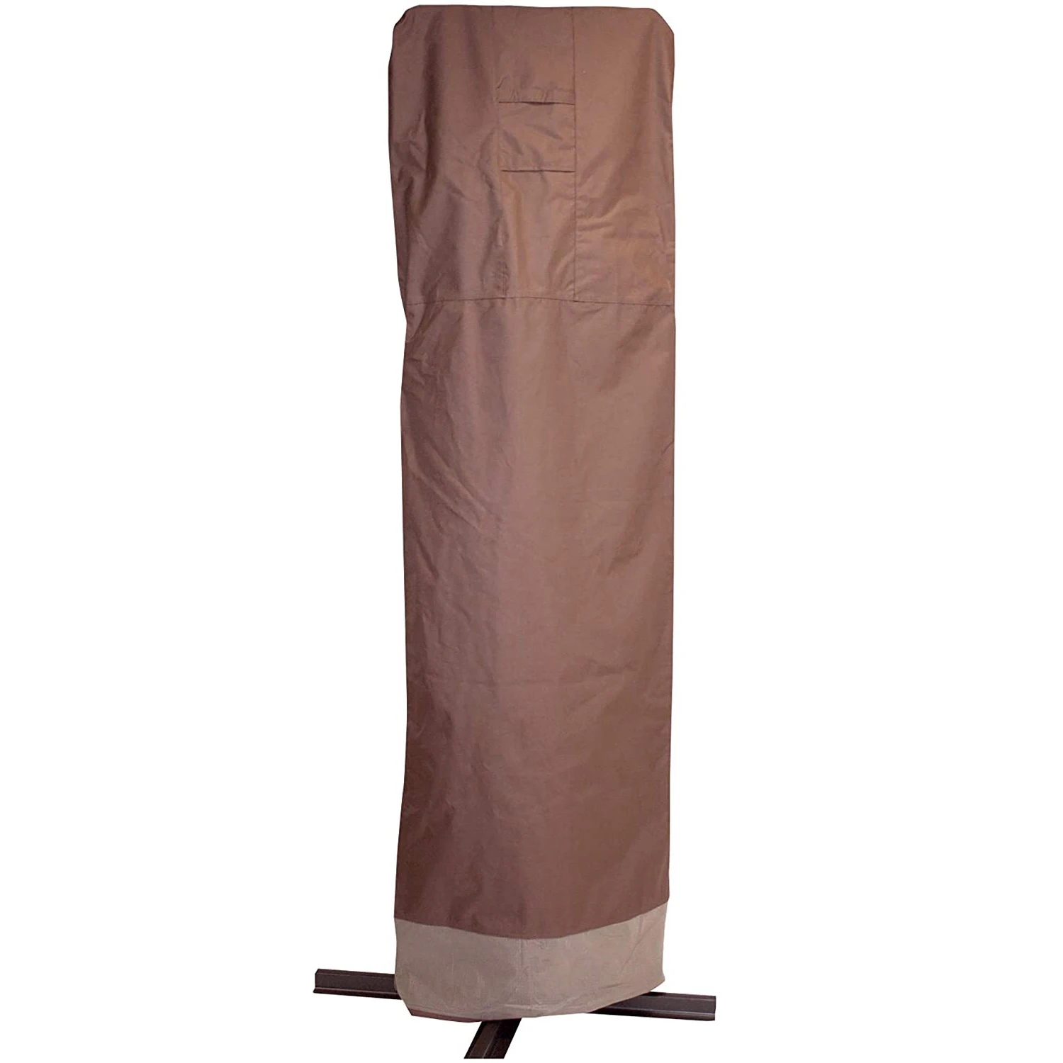 waterproof 101 inch patio offset umbrella cover with integrated installation pole offset umbrella waterproof cover