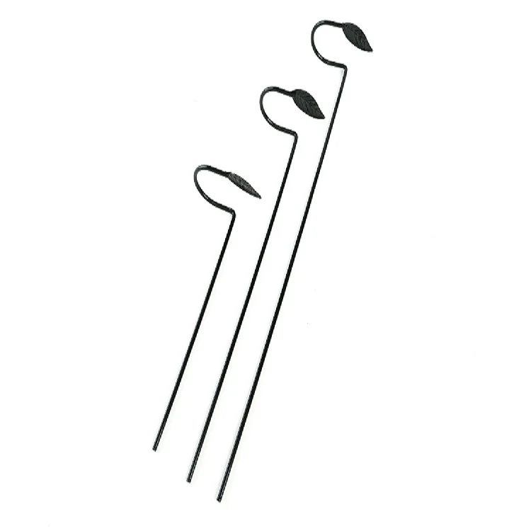 Factory direct sell metal black green stable plant trellis