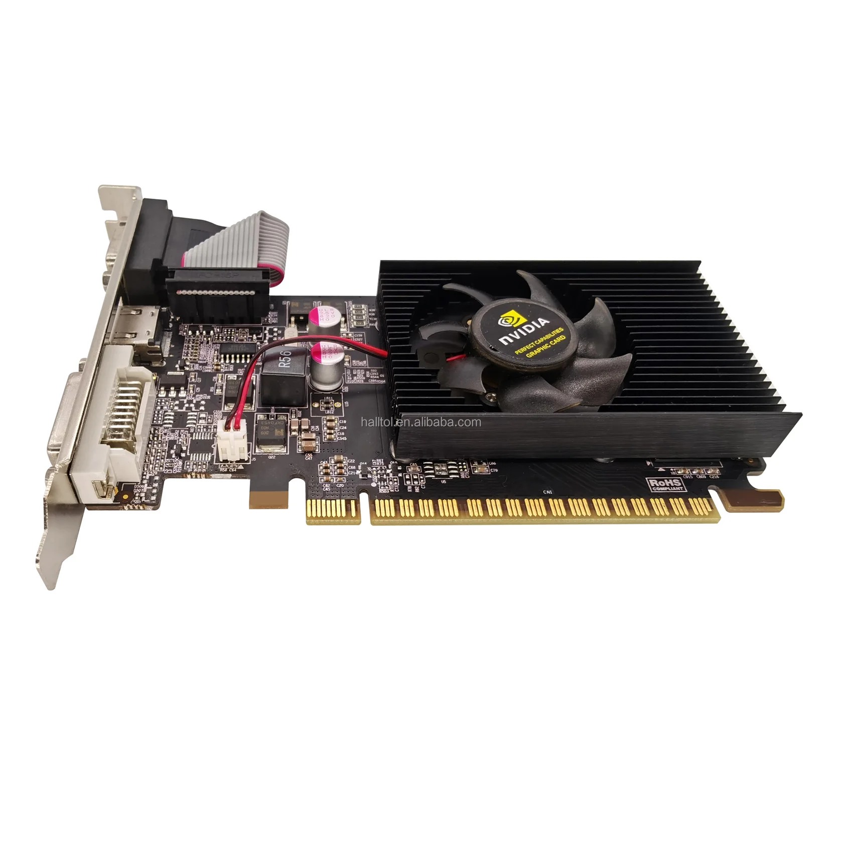 GT610 GPU 1 ГБ 48SP видеокарта GTX610 3060M 3070M дополнительно 1G с VGA-картой GTX Geforce GT 610 1 Гб
