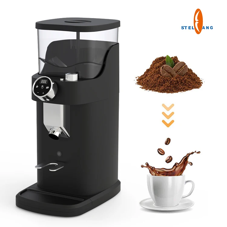 Home Office Use High Quality Electric Coffee Grinders Large Capacity Commercial Automatic Coffee Grinder Machine