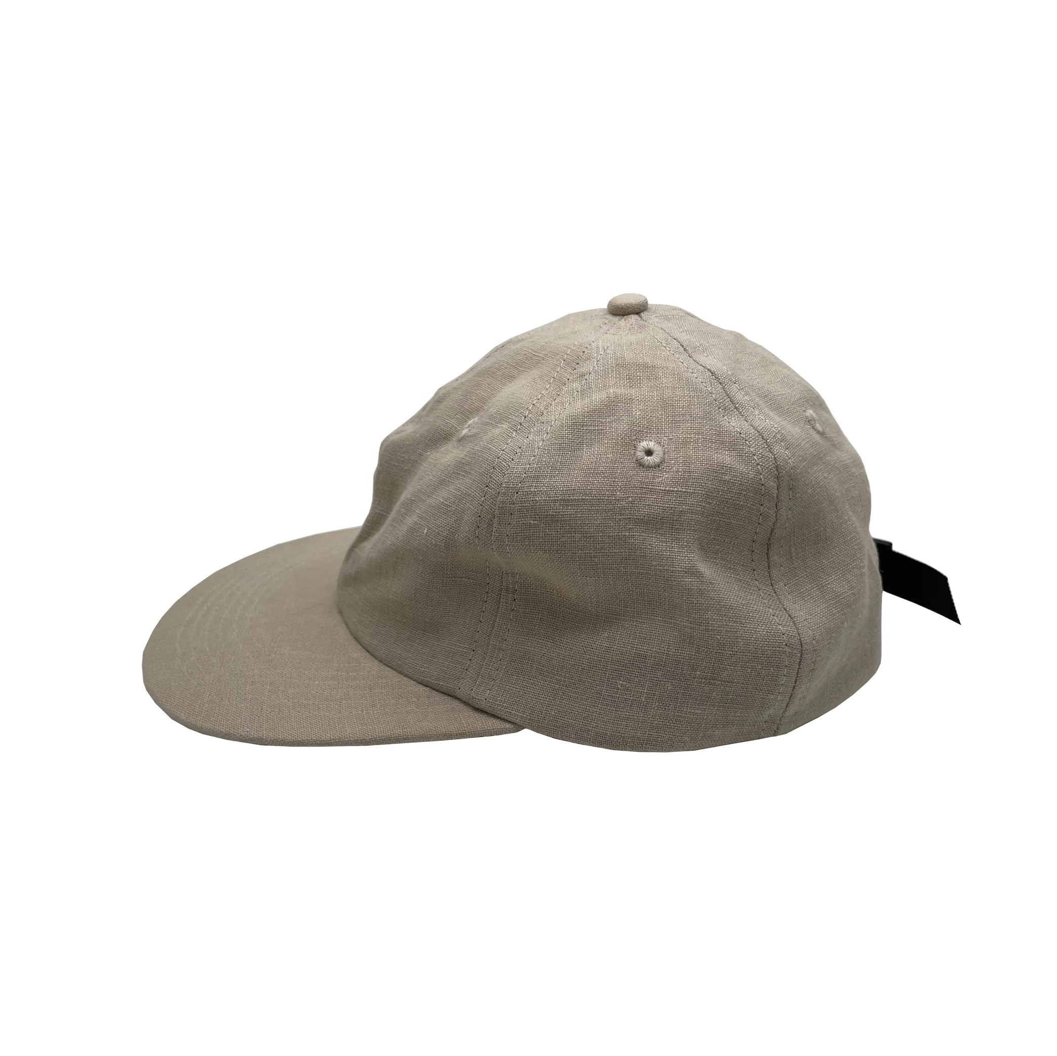 wholesale custom logo available flat brim soft unstructured 100% hemp hat
