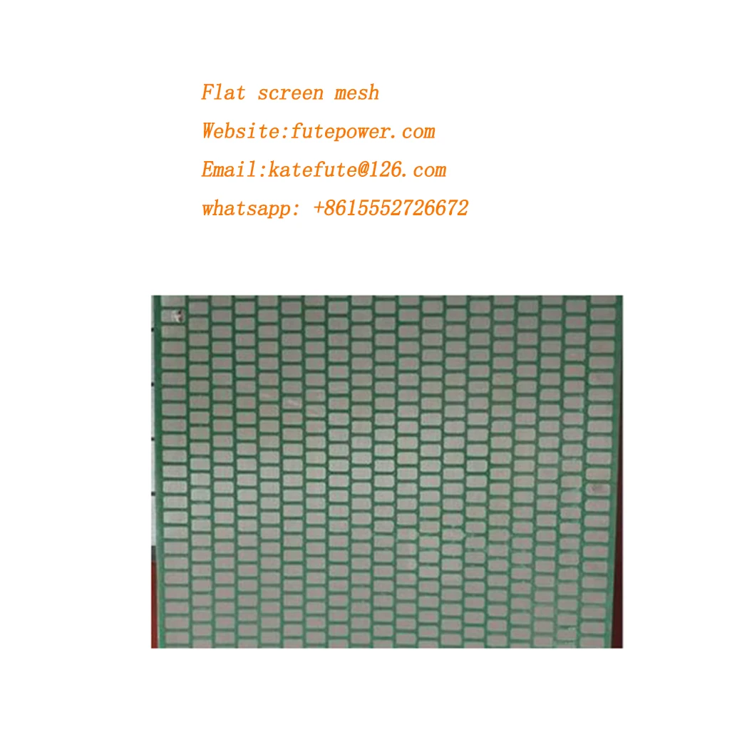 DRILLING Mud Shaker Parts  screen Swaco Mongoose Vibrating Shale Shaker Flat screen mesh