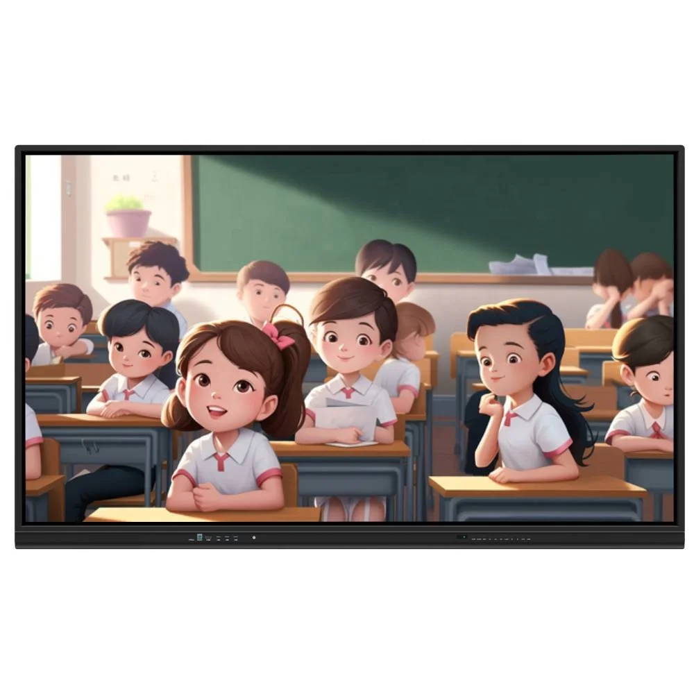 65 75 86 98 inch All-in-one smart whiteboard monitor finger pen writing science teaching equipment electronic teaching equipment