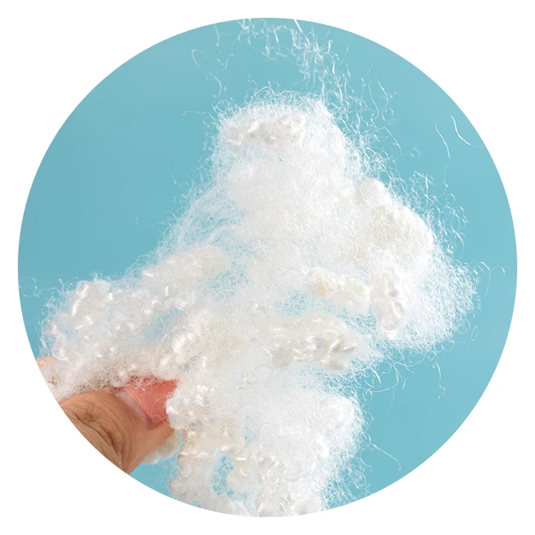 hcs 100% virgin 7dx64mm Hollow Conjugated Polyester Staple  Fiber