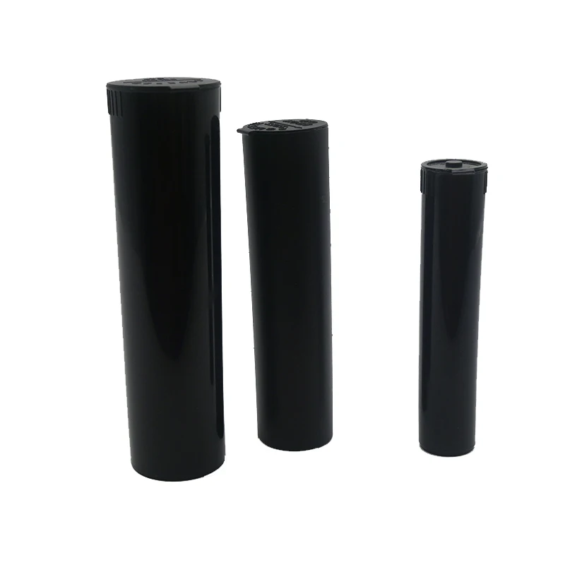 Custom Smell Proof Child Resistant Squeeze Pop Top Tube Pre  Plastic Tubes With Package Pop Top Tubes
