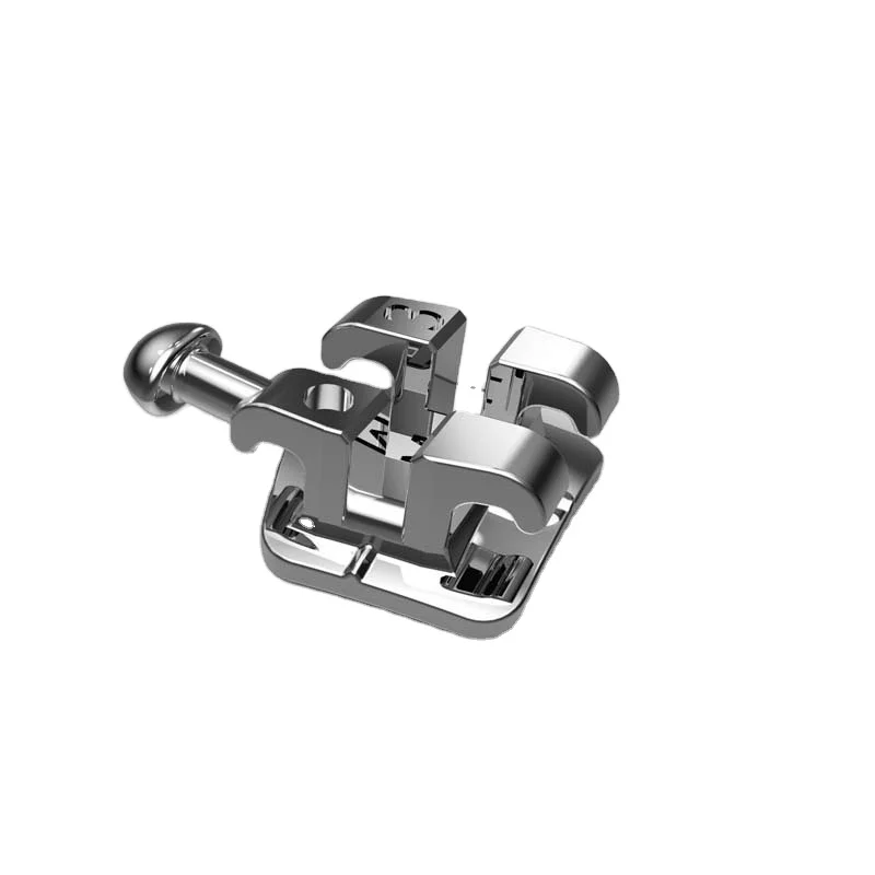 Teeth Straightening Metal Braces Orthodontics Self Ligating Bracket