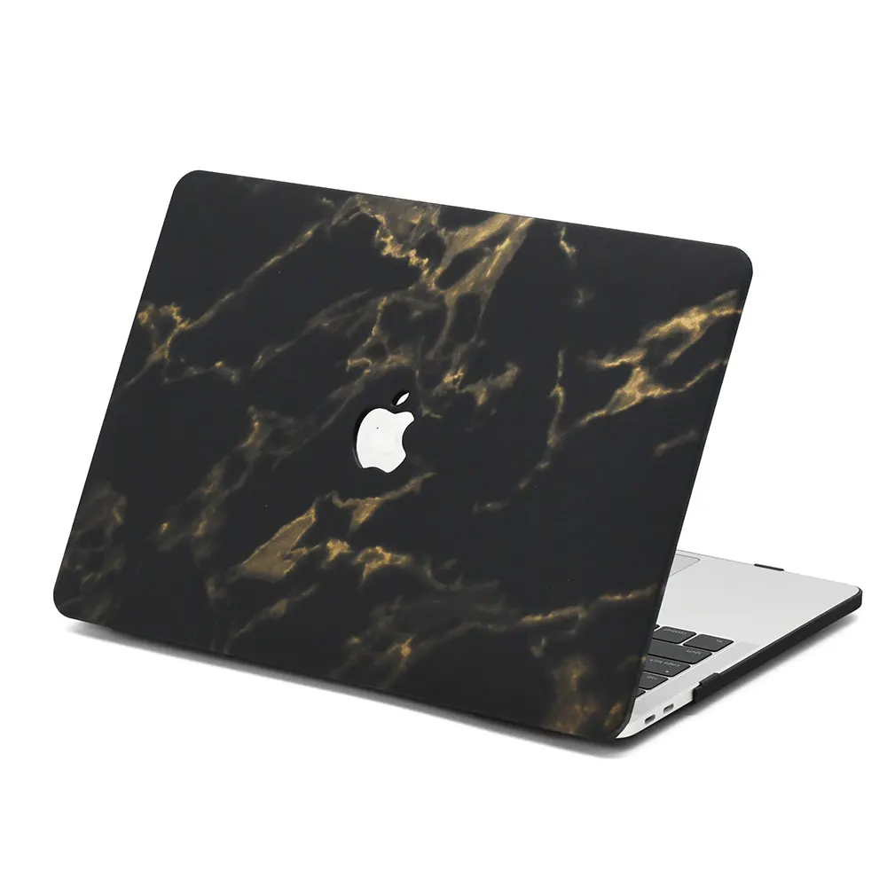 Роскошный белый мраморный кожаный жесткий чехол для ноутбука 13 дюймов A1706/A1708/A2159/A1989 Macbook Pro PC