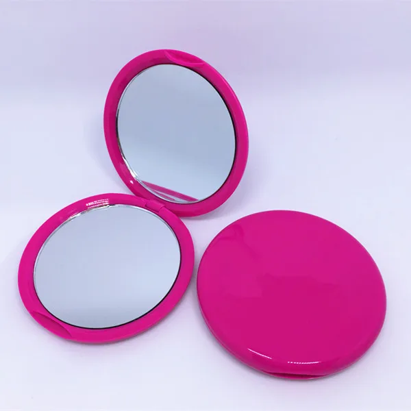 Ручные дорожные карманные косметические зеркала, складные мини компактные зеркала для макияжа, индивидуальные