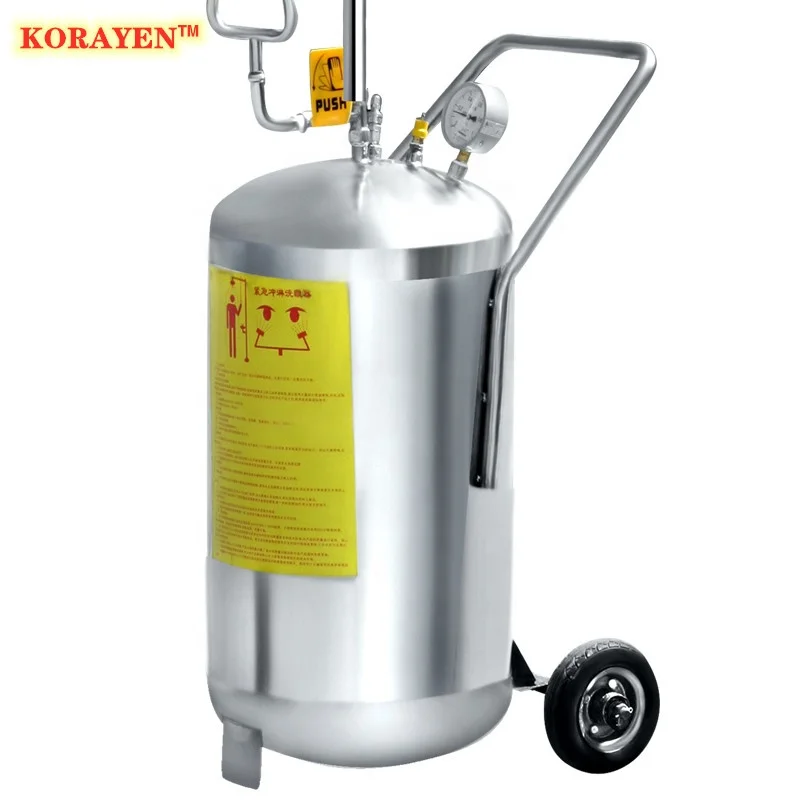 Support for custom 304 and 316 stainless steel Portable Eye Wash Shower with Water Tank Station tank eye washing station