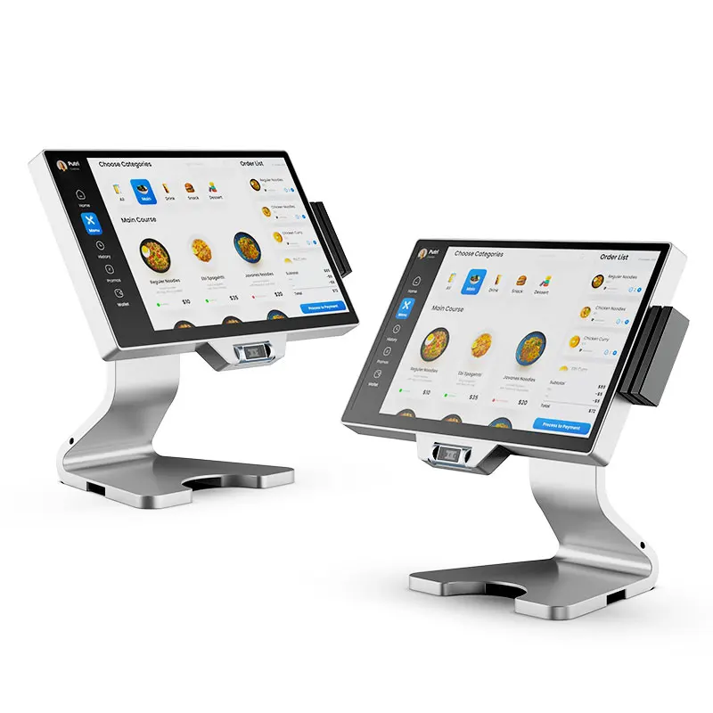 Customizable 15.6 Inch Touch Screen Desktop TFT-LCD Monitor POS Business Monitor Tablet Compatible with Camera