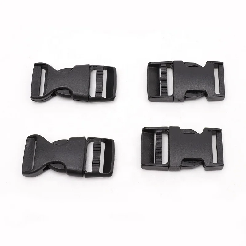 10mm/15mm/20mm/25mm Collar Buckle Plastic Quick Tactical Side Release Buckle for bag luggage strap