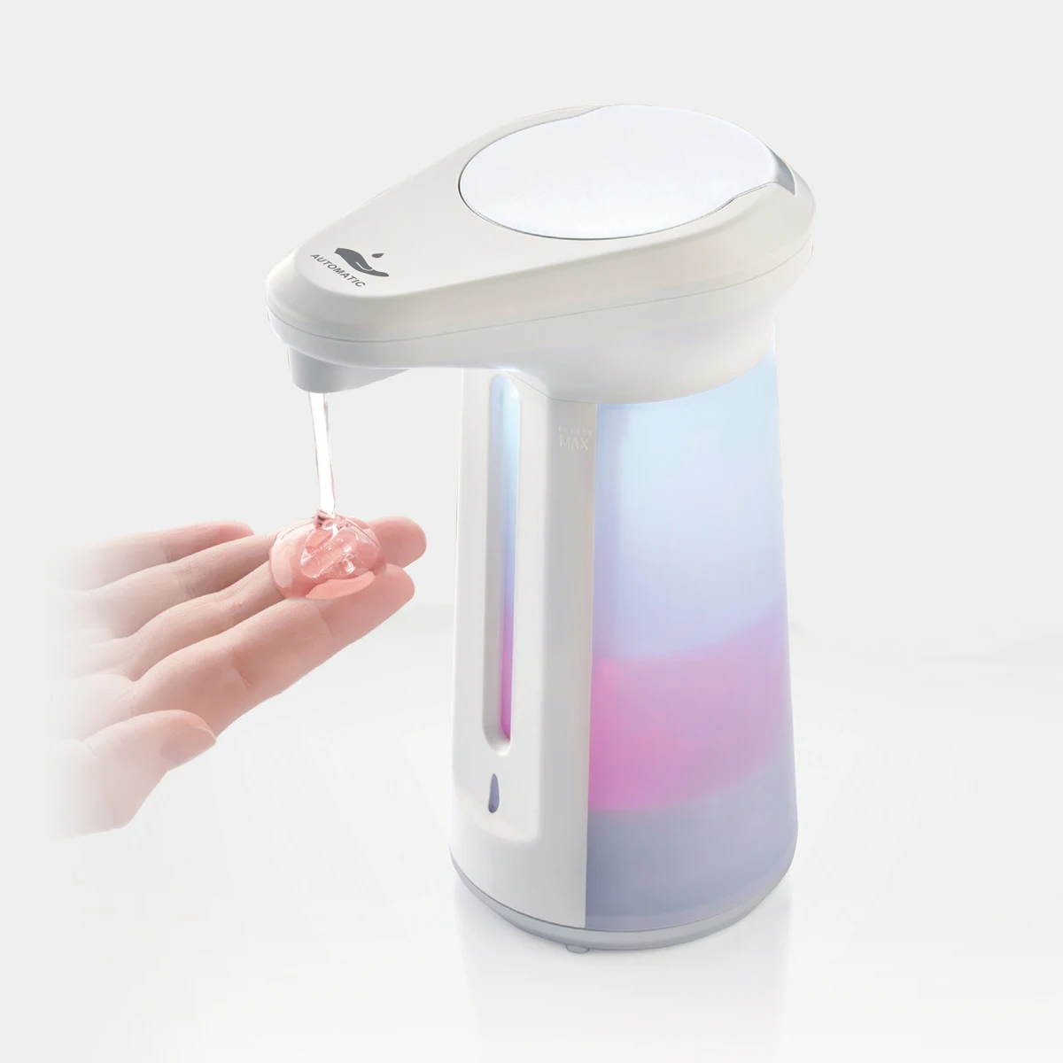  Touchless Wall Mounted Sensor Soap Dispenser Ir Automatic Motion Rechargeable Smart Stainless Steel Hotel 1 YEAR Graphic