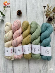 wholesale hand DIY super chunky 100% merino wool yarn for circular knitting