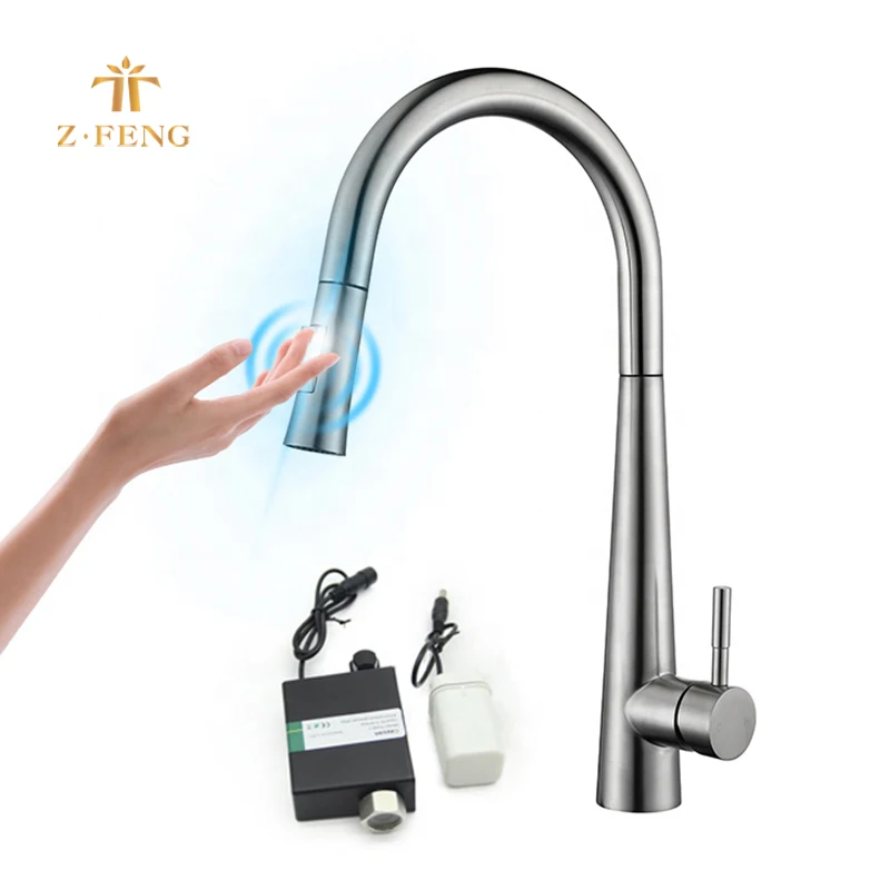 Smart touch кухонный кран тушить нержавеющая сталь Смеситель для мойки коснитесь один-ручка сенсорная кухня cupc смесители ванной комнаты с