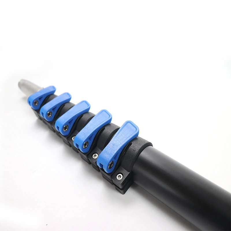 Sunnysmiler aluminum broom handle duster with long handle cobweb remover extension pole