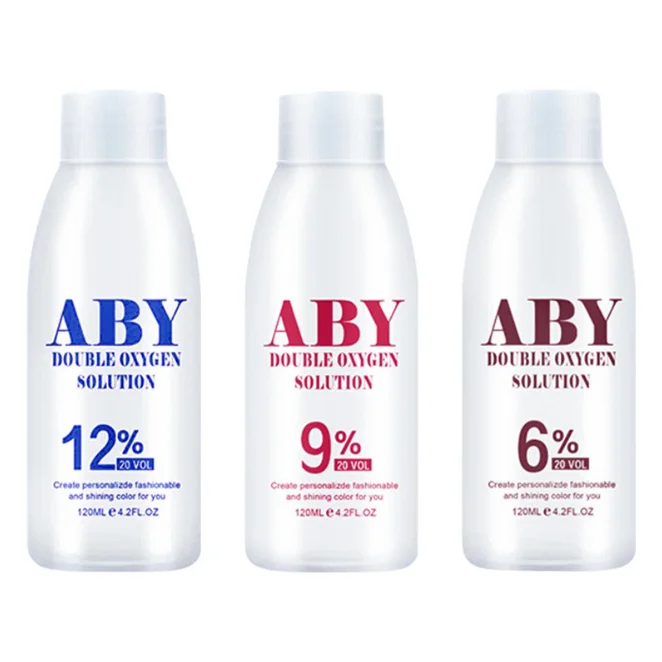 Oxidizing Emulsion Cream 120 ml Hair Peroxide Cream Professional Hair Color Developer 6% 9%12%