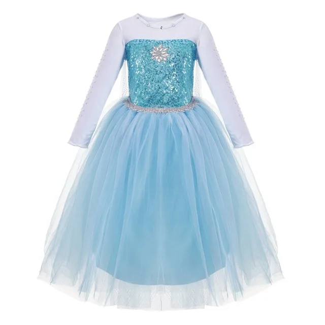 
Baby Girl Kids Clothing Kids Dresses Cosplay Costumes Kids Halloween Cinderella Rapunzel Sofia Elsa Anna Belle unicorn dress 