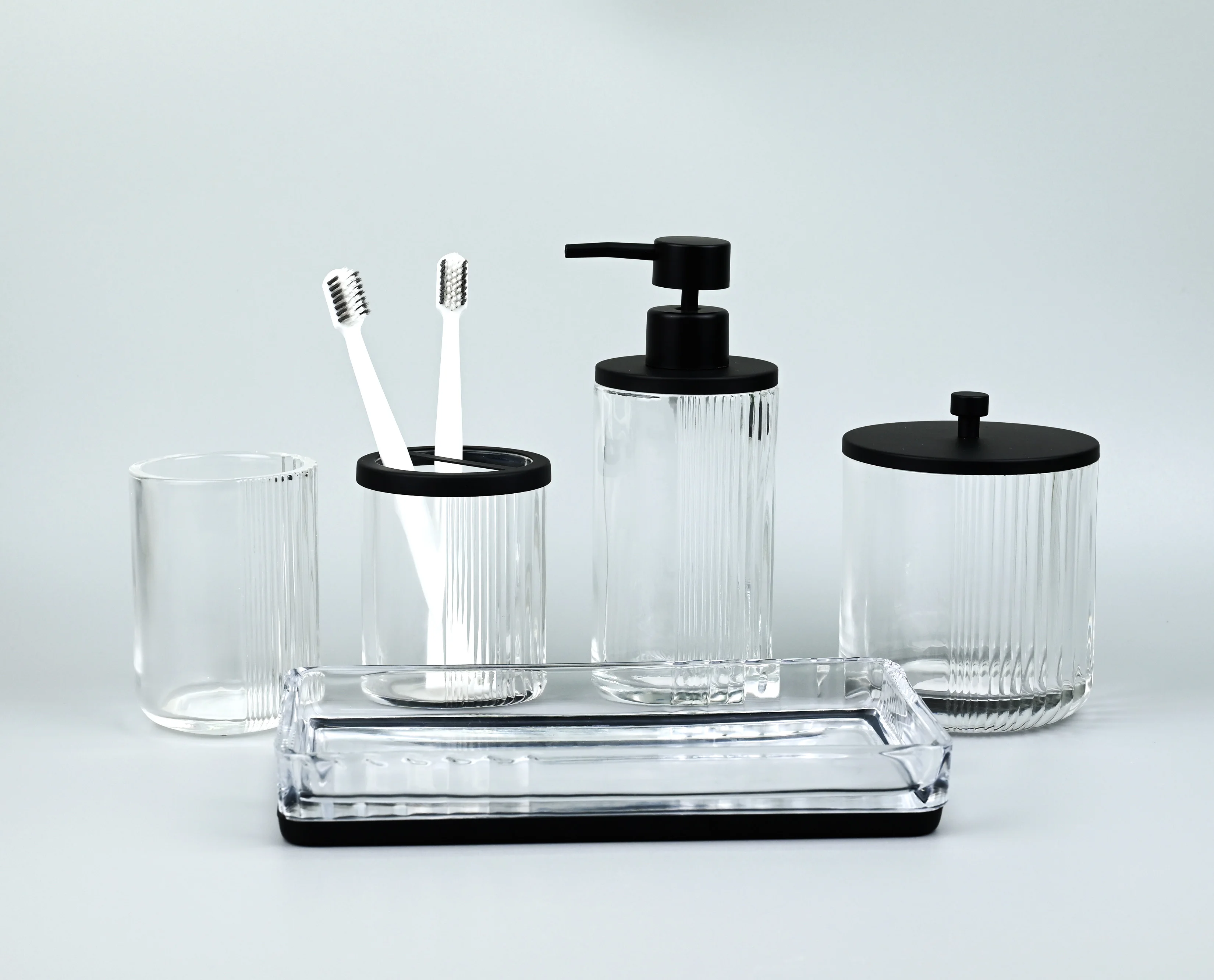 Wholesale China Supplier High-Quality glass Bathroom Products Toilet And glass Bathroom Accessories