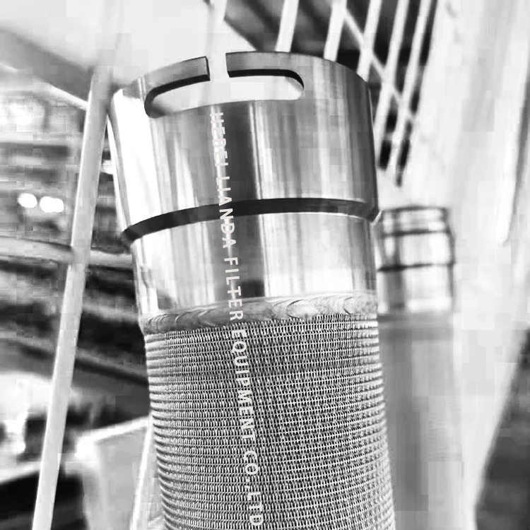 Stainless Steel Filter Tube Spunlaced Nonwoven Filter Element 5-layer Sintered Mesh Filter Tube
