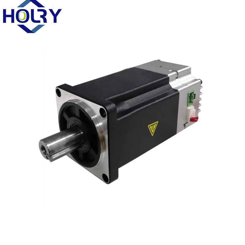 24V 48V DC 60SEI 200W 400W 0.64Nm Low Noise Integrated DC Servo Motor For CNC Milling Machine