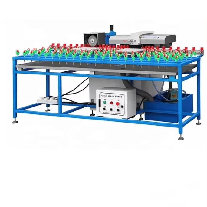 High Quality tempered Glass straight line Edging Machine  Grinding for flat LOW-E Glass Processing machine